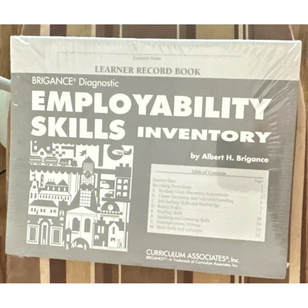 Sealed 25 Brilliance Diagnostic‎ Employability Skills Inventory Record Book New